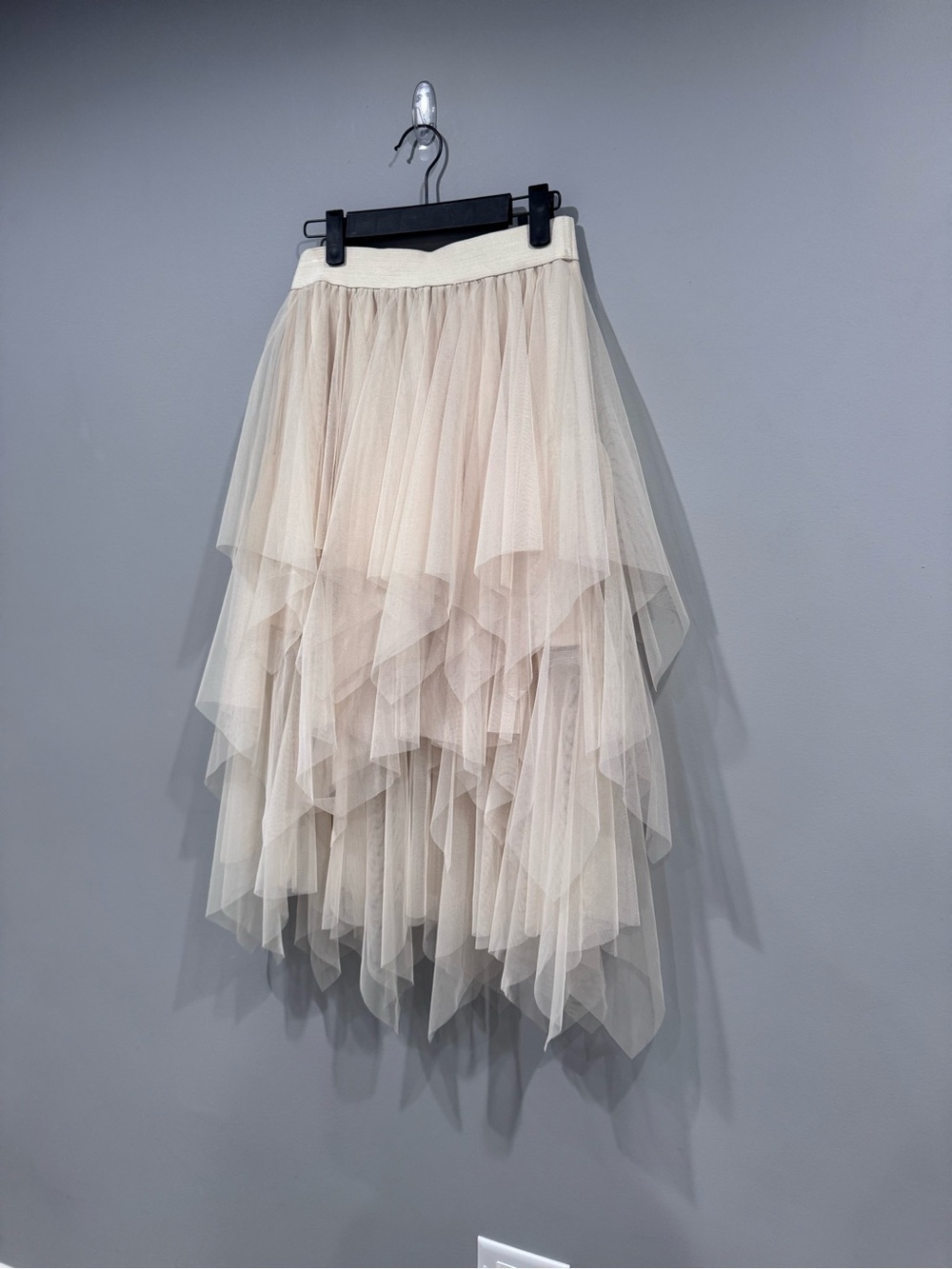 Soft Blush Layered Tulle Skirt - Women - Picture 2 of 4
